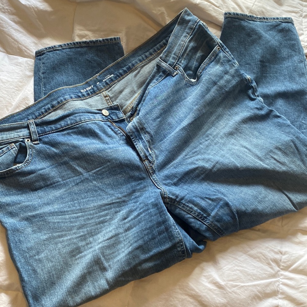 Old navy size 20 boyfriend jeans